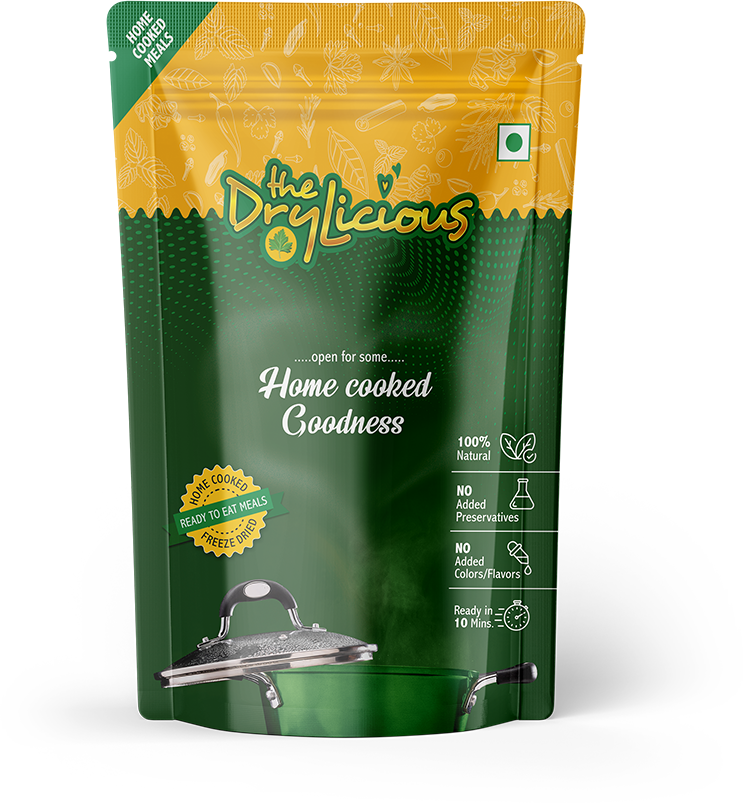 DryLicious green pouch – get your fruits & produce packed